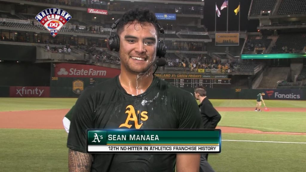 A's lefty Manaea pitches no-hitter vs streaking Red Sox