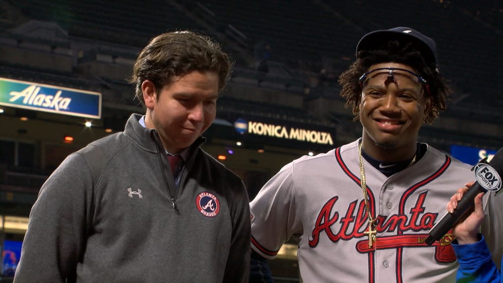 Ronald Acuña Jr. hits 3rd straight leadoff home run and 8th in 8 games 