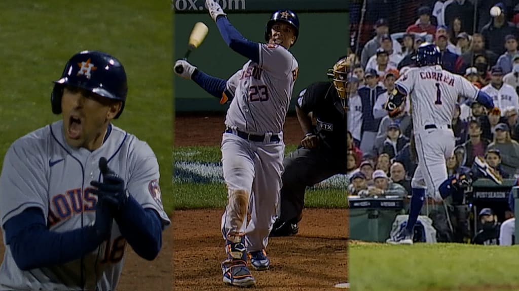 Astros' seven-run 9th inning