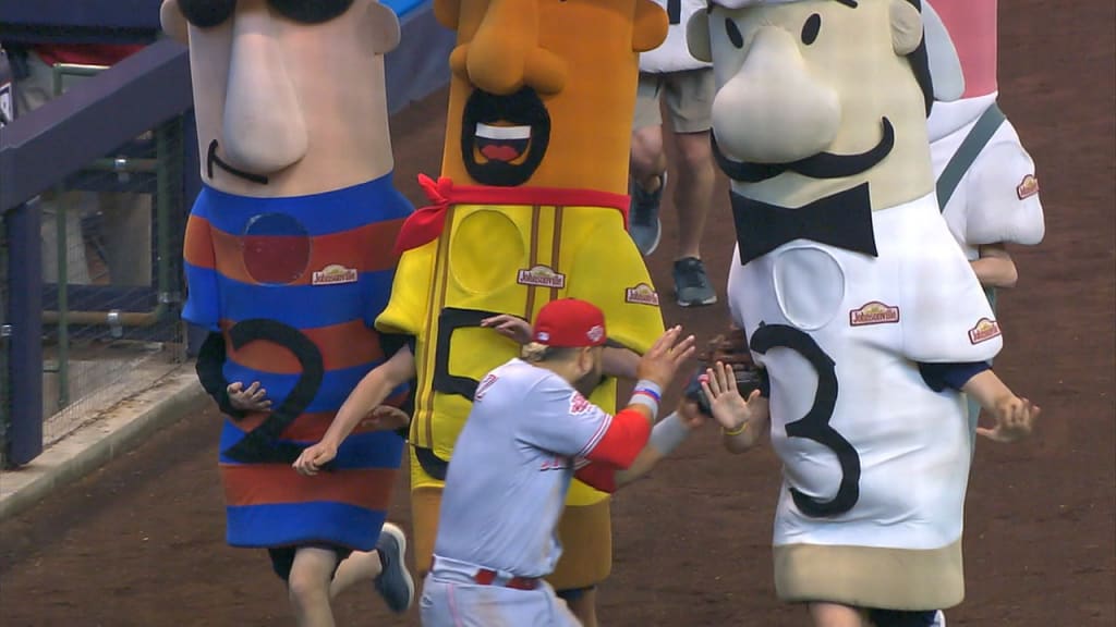 Sheboygan A's features Brewers Running Sausages at game