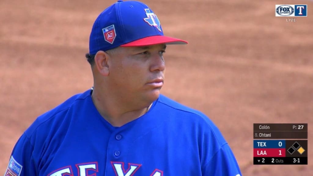 Rangers release Bartolo Colon, but he's not going away just yet