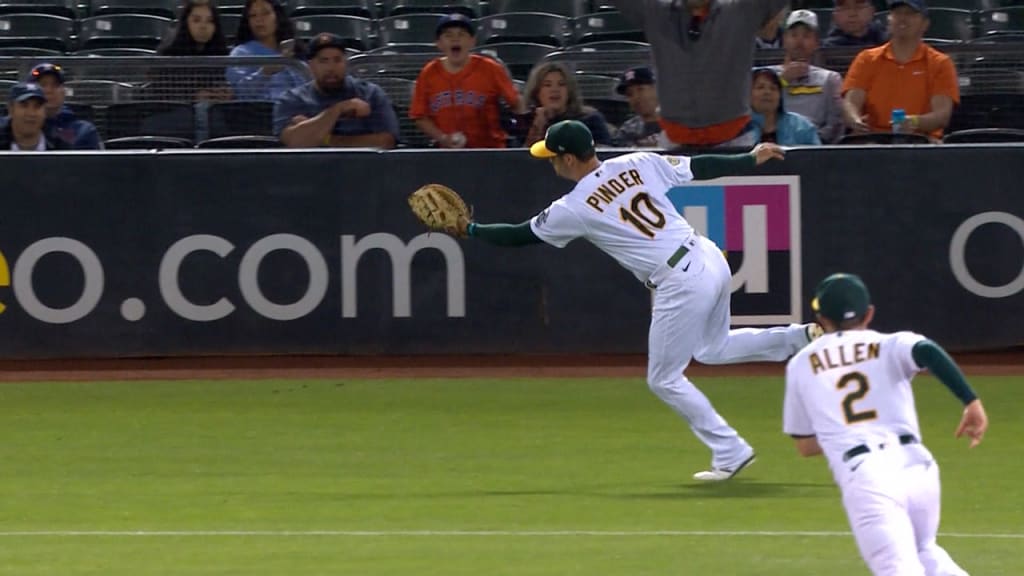 Tony Kemp provides big swing, A's hold Mariners to one hit in 4-1 win