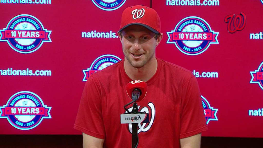 Scherzer on pitching no-hitter