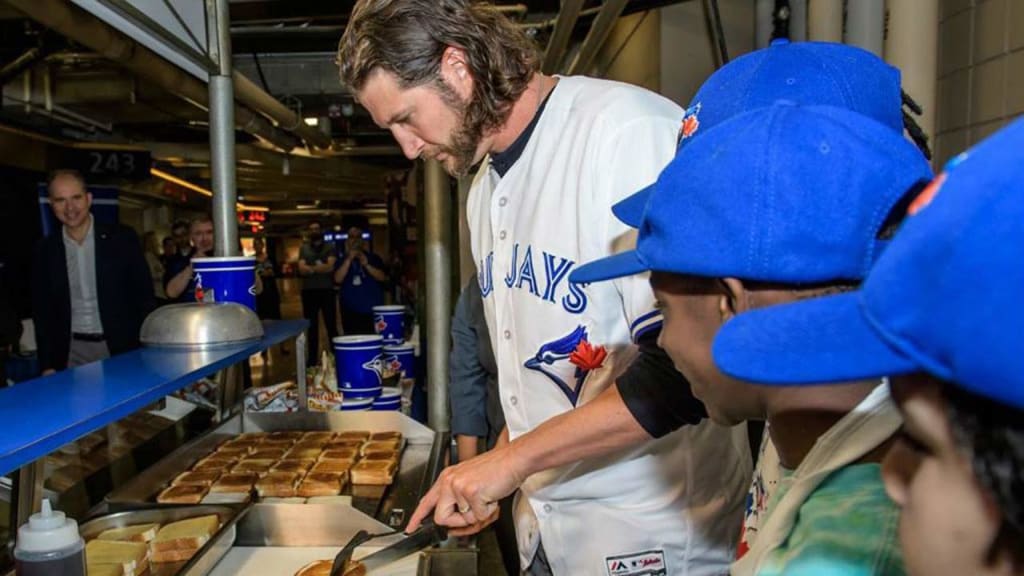 The Grilli Cheese sandwich is available in Section 244 in April. (Blue Jays)