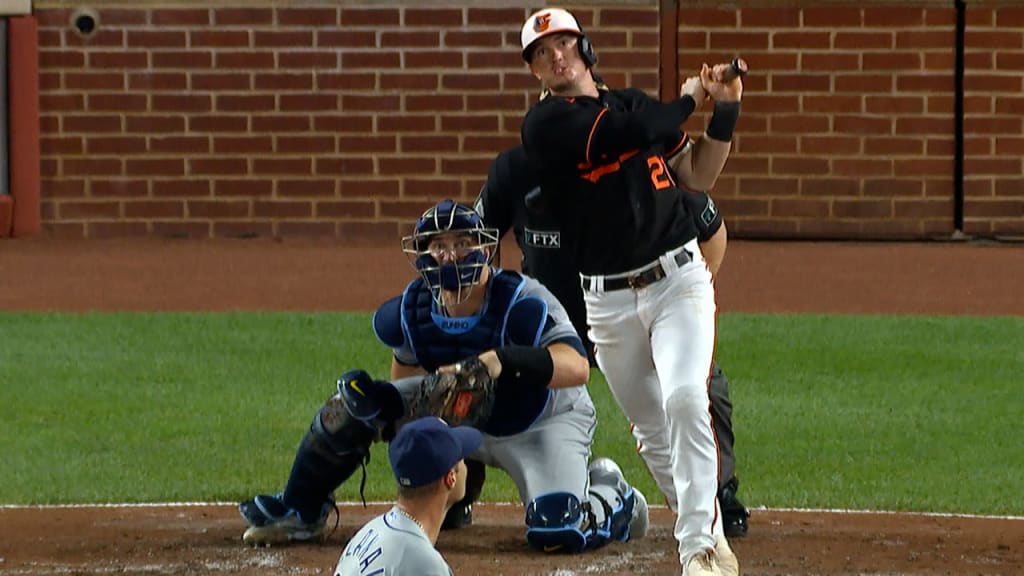 Baltimore Orioles' Jorge Mateo slides safely into home to score and tie the game on a double by Anthony Santander against Detroit Tigers in the eighth inning of a baseball game, Sunday