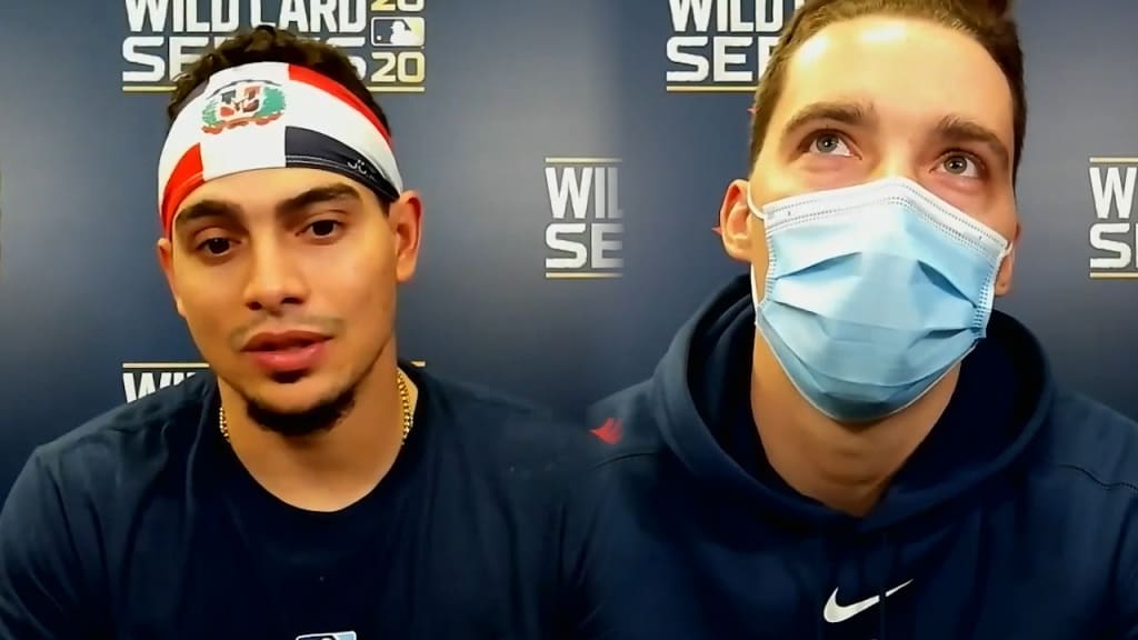 17 JUN 2016: Blake Snell of the Rays sporting the Orlando Rays hat in honor  of the victims from Sunday's tragedy in Orlando before the regular season  game between the San Francisco