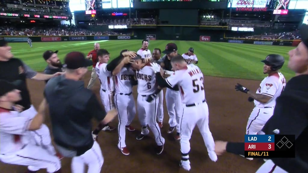 Peralta delivers winning hit against old team, Dodgers top Dbacks 2-0 as  Arizona drops 8th straight - ABC News