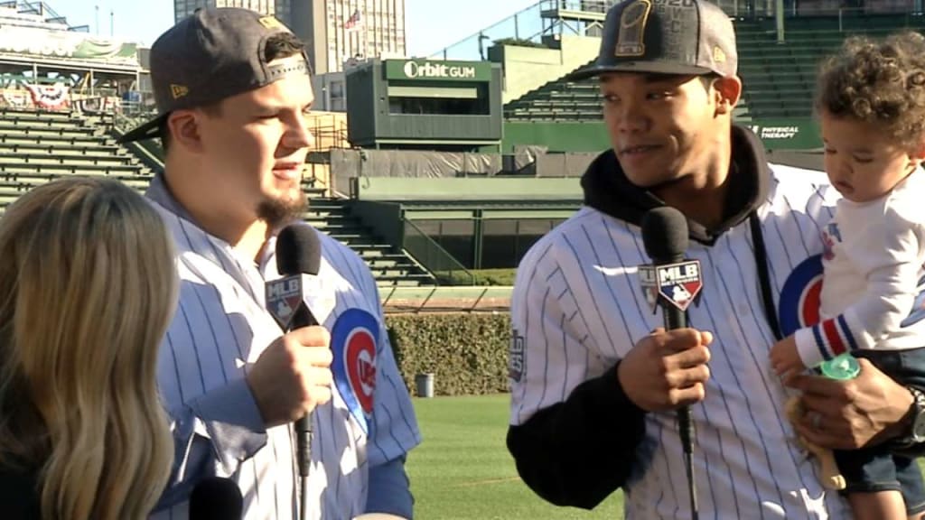 Addison Russell makes an appearance, White Sox fan Barack Obama