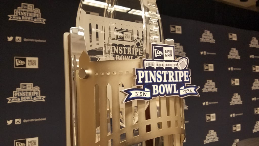 2016 Press Conference Photos Pinstripe Bowl New York Yankees