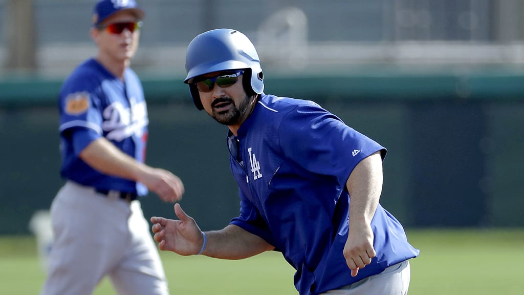 Adrian Gonzalez expects to play for Team Mexico once he is cleared by Dodgers physicians. (AP)