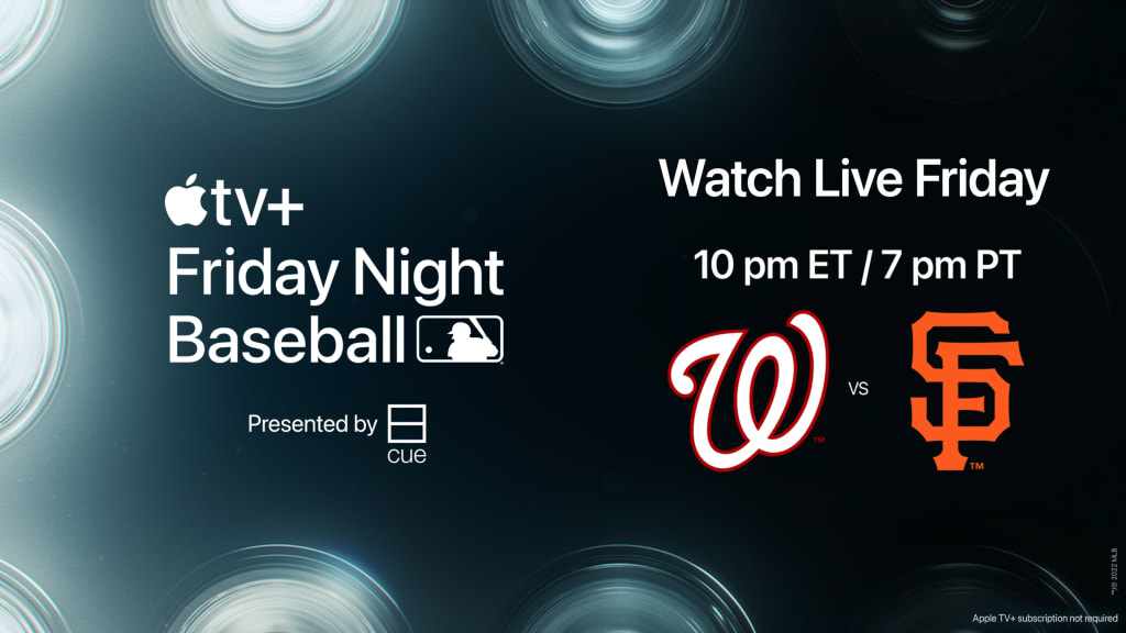 How to watch Nats-Giants on Apple TV, April 29, 2022