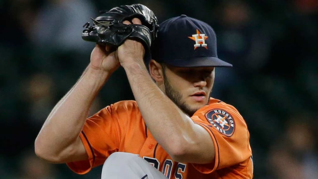 Lance McCullers is scheduled to make a rehab start for Triple-A Fresno on Saturday. (AP)