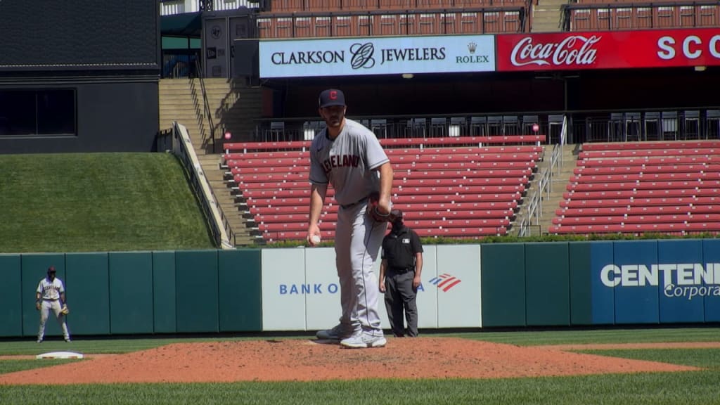 Indians starter Aaron Civale struggles with his command, Tyler