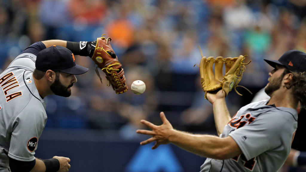 Though the Tigers were charged with only two official errors in the series, mental and physical mistakes -- and the Tropicana Field dome -- plagued them in the series. (AP)
