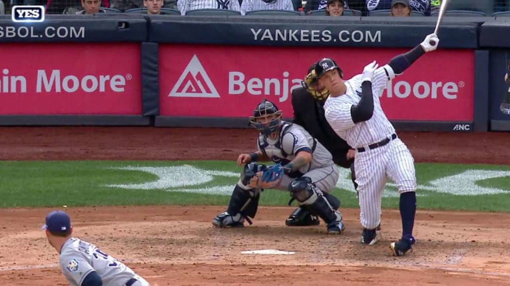 Judge's first home run of 2018