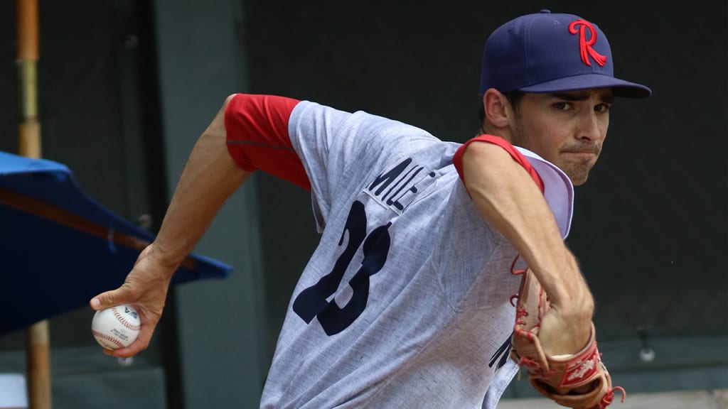 Hoby Milner, 26, went 5-4 with a 2.49 ERA in 65 innings last year at two levels. (MiLB.com)
