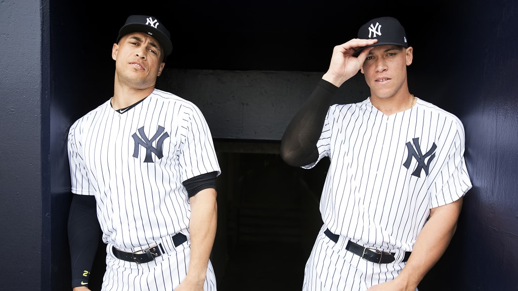Giancarlo Stanton and Aaron Judge