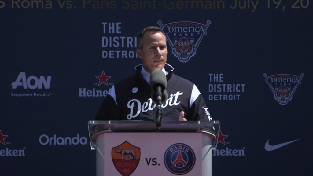 Comerica Park to host its 1st pro soccer match