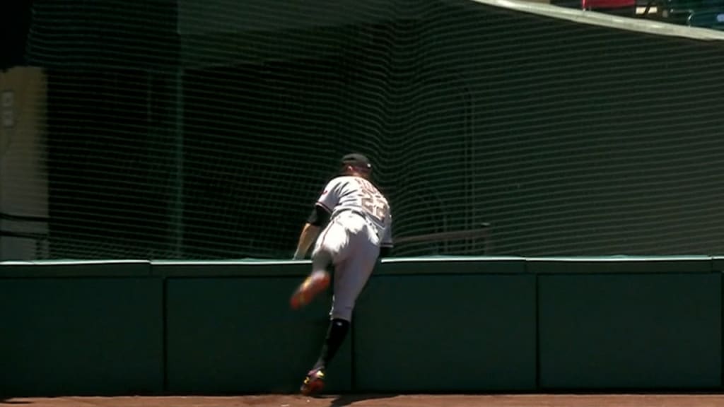 Josh Reddick's running catch