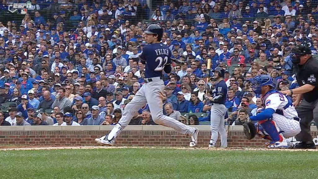 Christian Yelich met his twin 😂 #mlb #baseball #mlbbtiktok