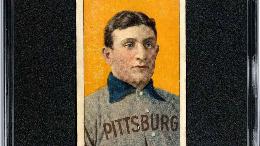 Rare T206 Honus Wagner baseball card sold for $7.25 million