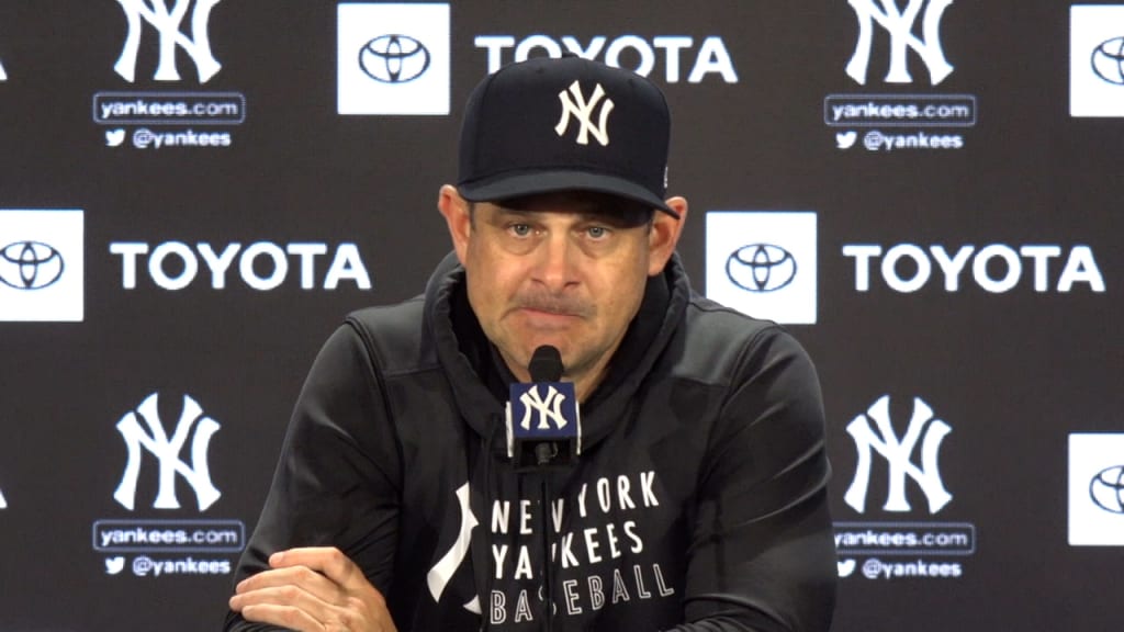 Aaron Boone: Yankees players' September performances do matter