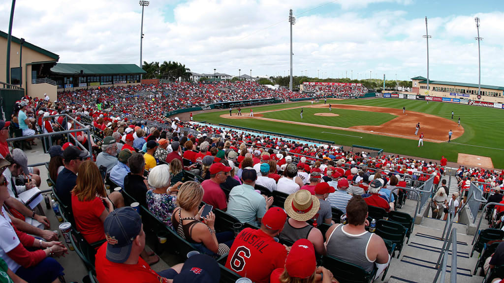 The Cardinals' 2017 Grapefruit League opener is on Feb. 25 vs. the Marlins at Roger Dean Stadium. (AP)