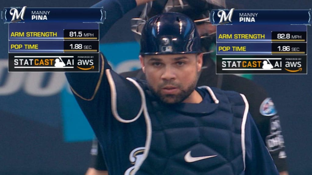 Statcast: Pina throws out pair