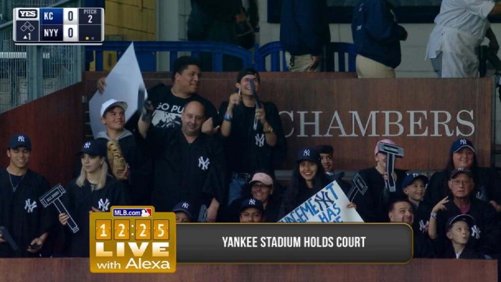 Yankees debut 'The Judge's Chambers' fan section for Aaron Judge