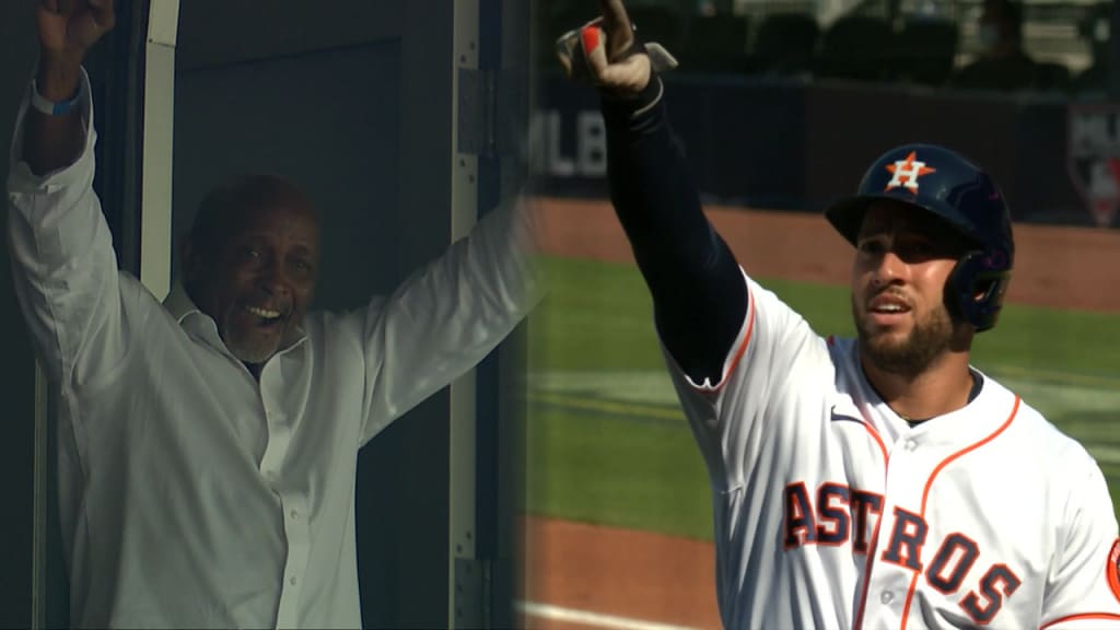 George Springer's leadoff homer