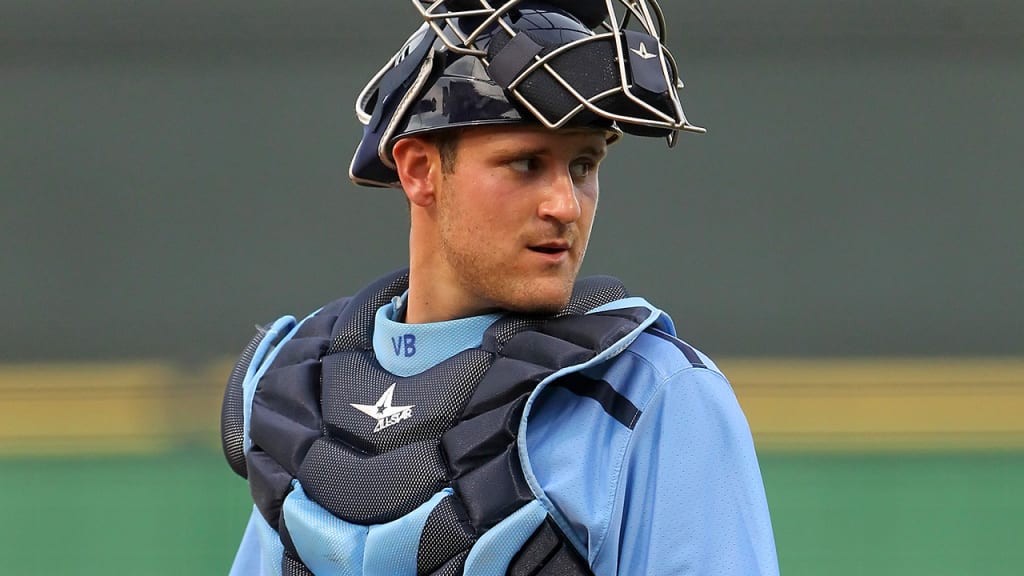 Rays prospect Nick Ciuffo drove in a run in the second inning of Arizona Fall League action.