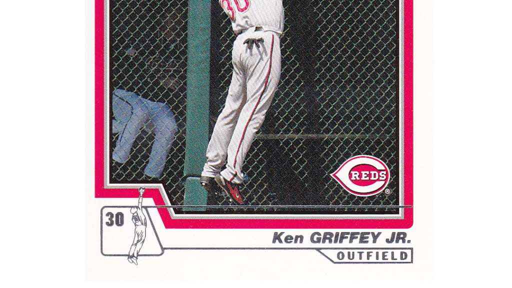 Ken Griffey Jr. 5 Baseball Card Lot HOF MARINERS REDS WHITE SOX (LOT 76)