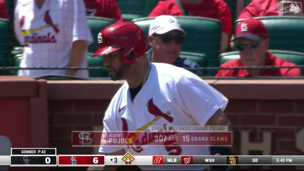 Cardinals' Albert Pujols gets 690th career home run on pinch-hit