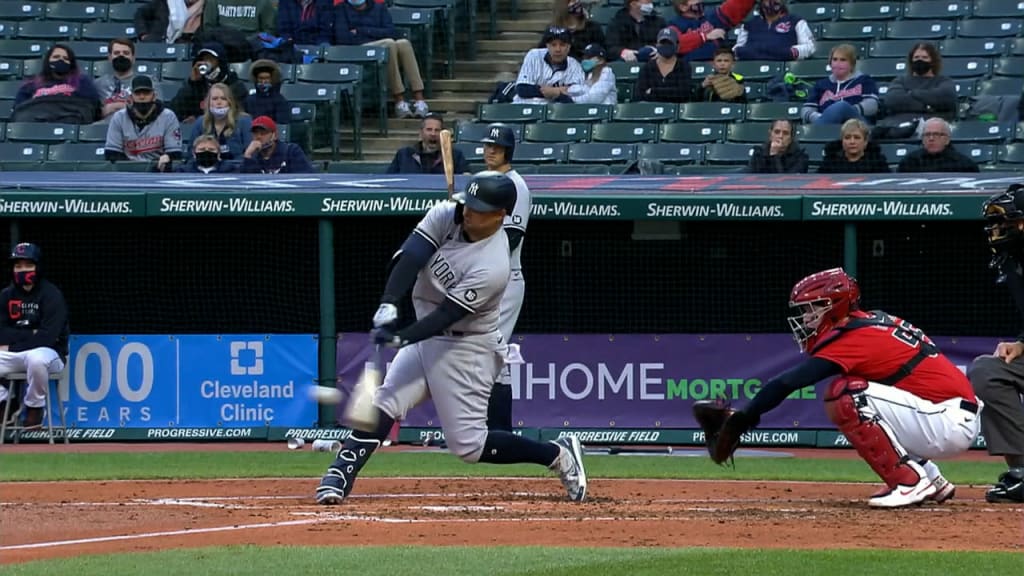 Giancarlo Stanton hits hardest home run clocked by Statcast in Yankees win