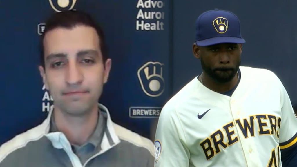 Carrying weight: When pitcher Devin Williams speaks, the Brewers