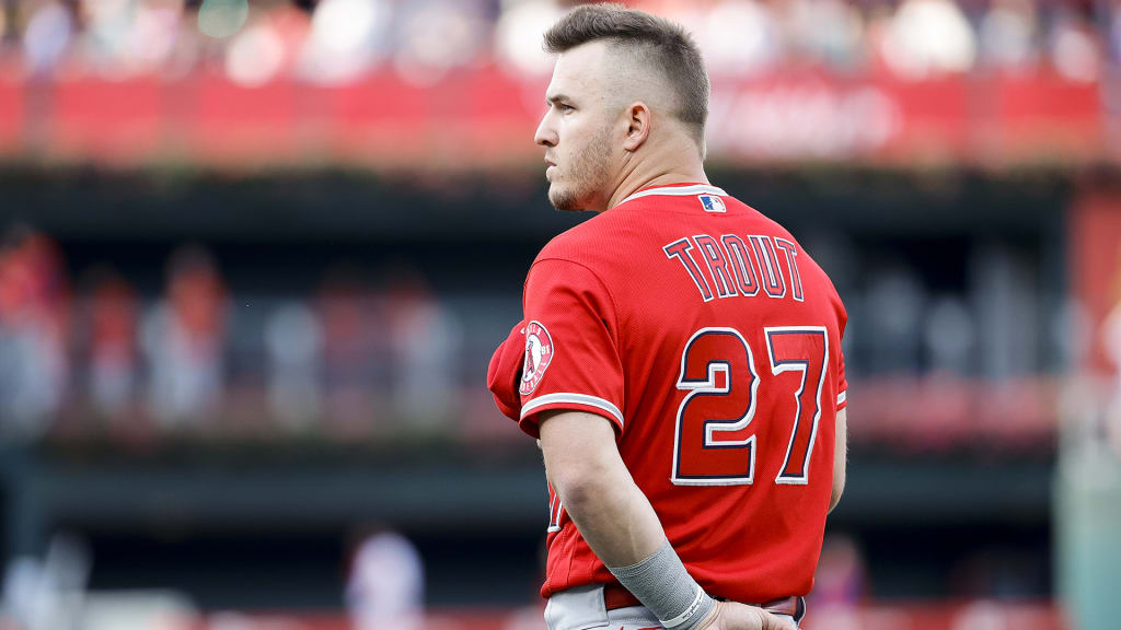 Mike Trout plays near hometown Millville, NJ