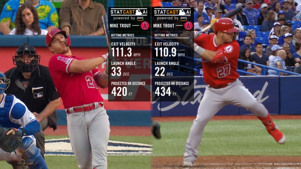 Mike Trout is on FIRE! Has crushed the ball since returning from injury! 