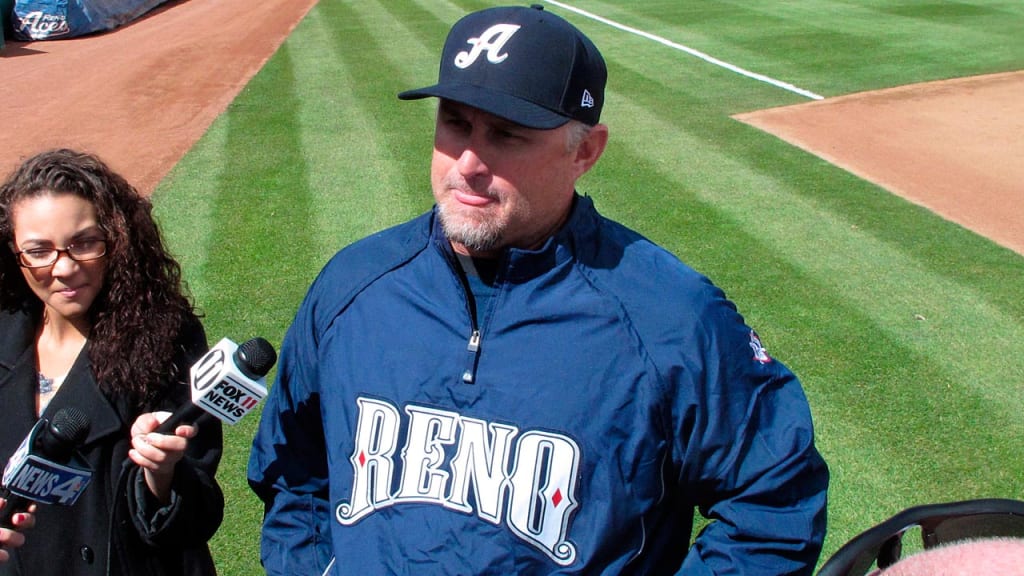 Phil Nevin will return as the manager of Triple-A Reno. (AP)