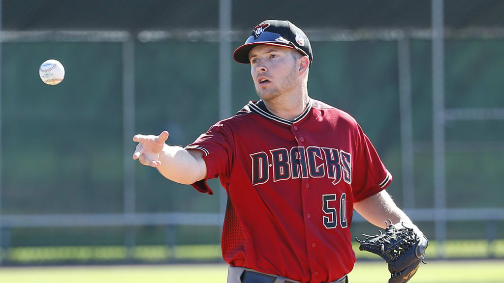Evan Marshall had tossed seven scoreless innings this spring until allowing four runs on Friday. (AP).