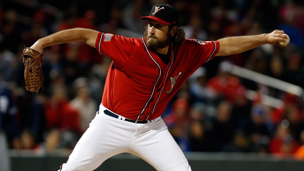 The Brewers claimed Michael Kirkman from the Padres on Thursday. (AP)