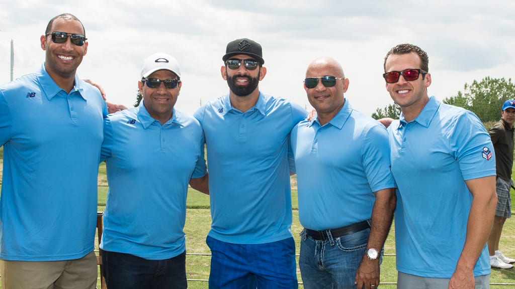 Through the Bautista Family Education Fund, Jose Bautista has helped dozens of athletes gain an education. (Brian de Rivera Simon)