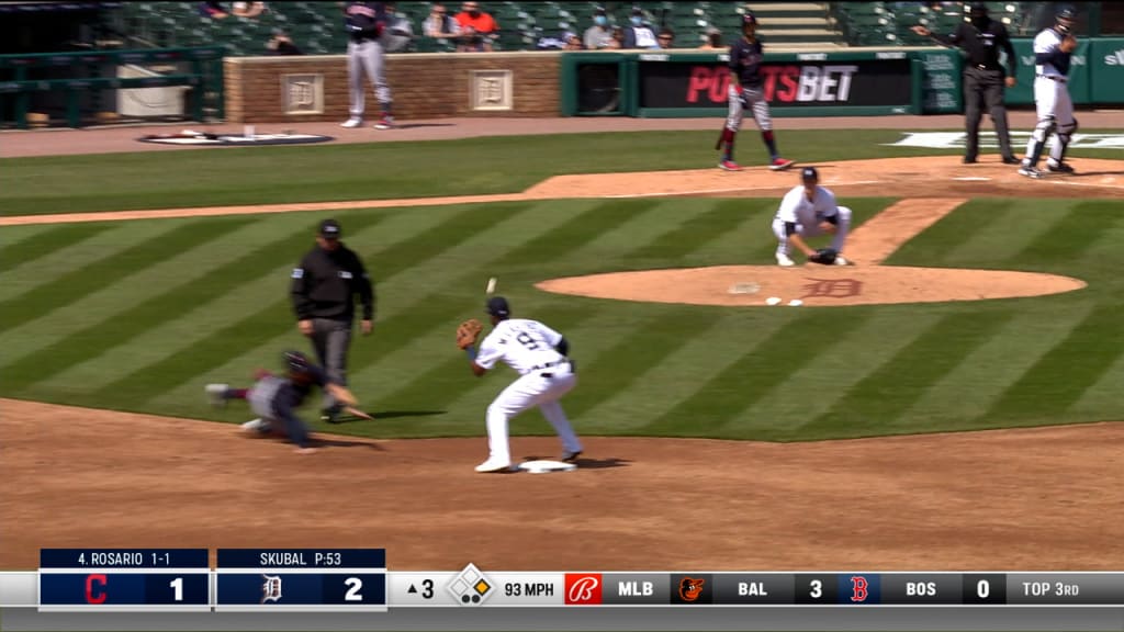 Akil Baddoo homers in first MLB at-bat