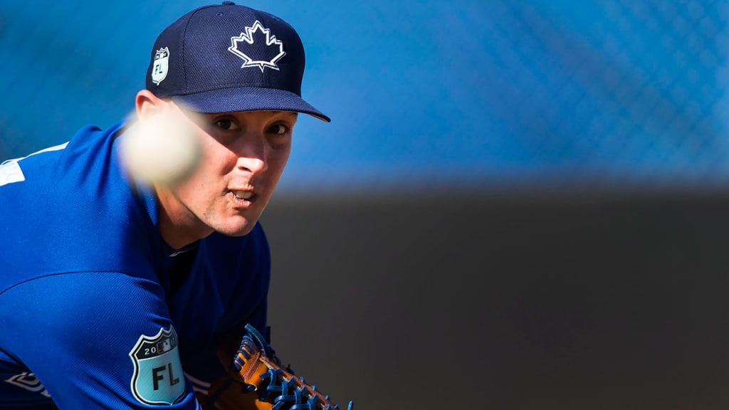 "I'm just here to worry about me getting better and helping this team get to where it's trying to go," said Aaron Sanchez on Thursday.