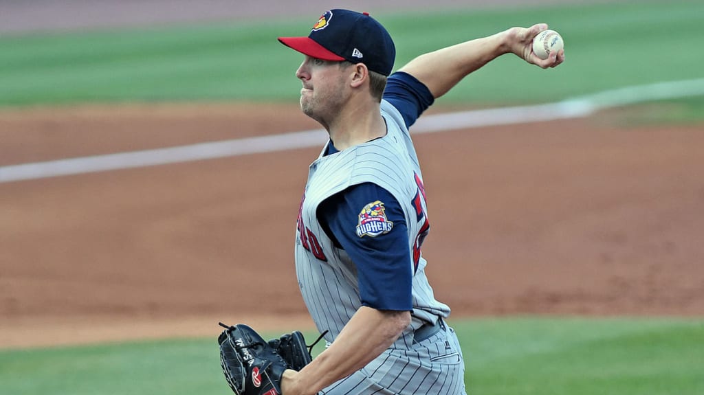 Righty Warwick Saupold was 3-1 with a 2.37 ERA in 30 1/3 innings over eight outings for Toledo this season.