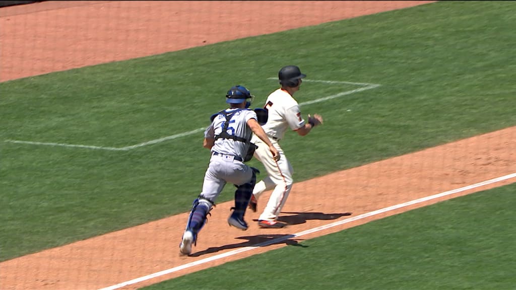 Max Muncy told Madison Bumgarner to 'get it out of the ocean' after HR 