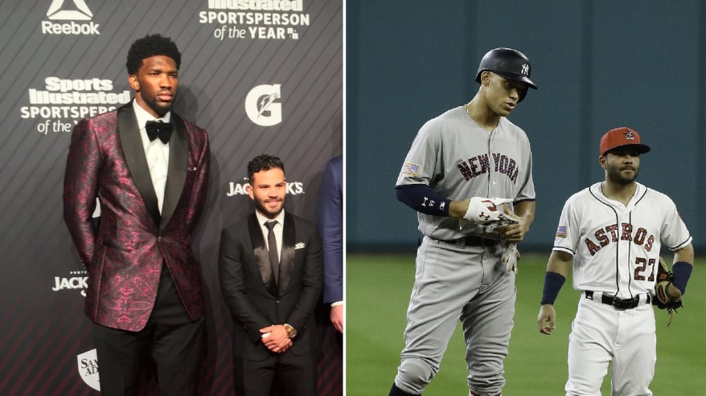 J.J. Watt and Jose Altuve share SI's Sportsperson of the Year