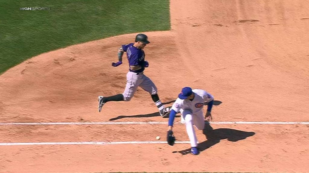 Lester gets just enough on throw