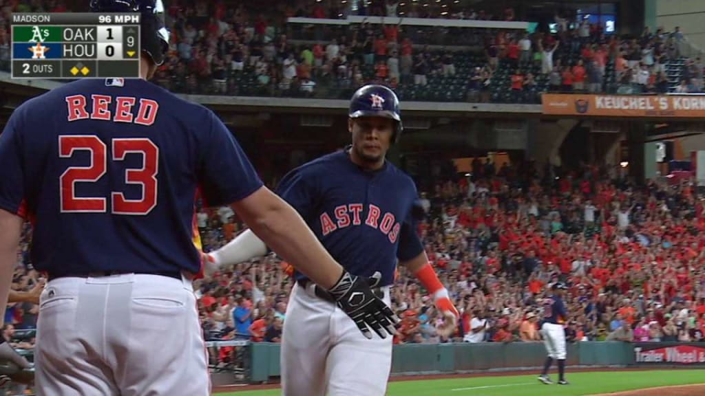 Gattis' game-tying RBI double