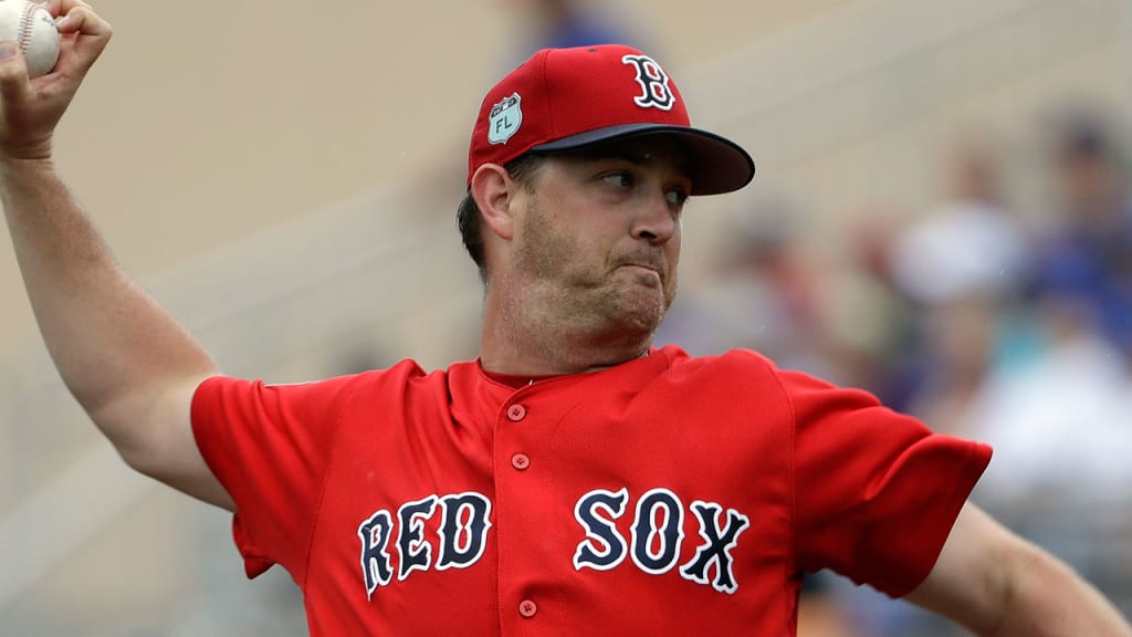 Steven Wright has yet to allow a run in 9 1/3 innings so far this spring. (AP)