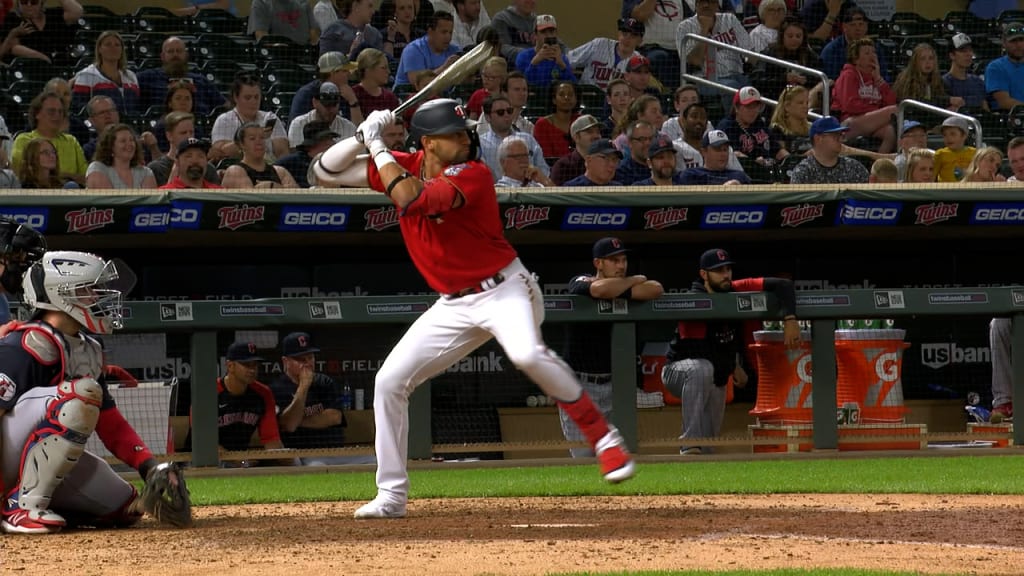 Royce Lewis of the Minnesota Twins smiles after hitting a solo home News  Photo - Getty Images